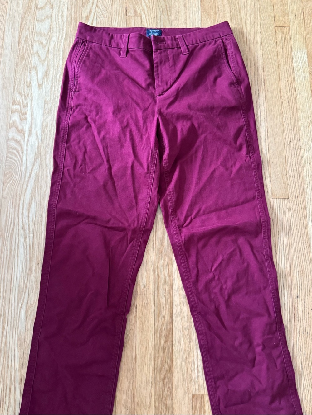 J. Crew Factory High-Rise Girlfriend Chino - Picture 5 of 5